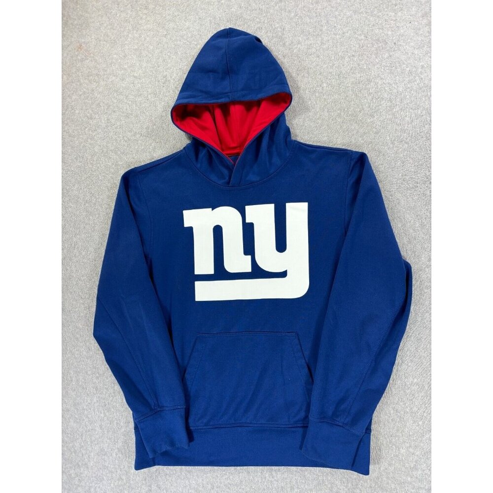 New York Giants Sideline Football Hoodie Sweatshirt (Men's‎ Medium) Blue